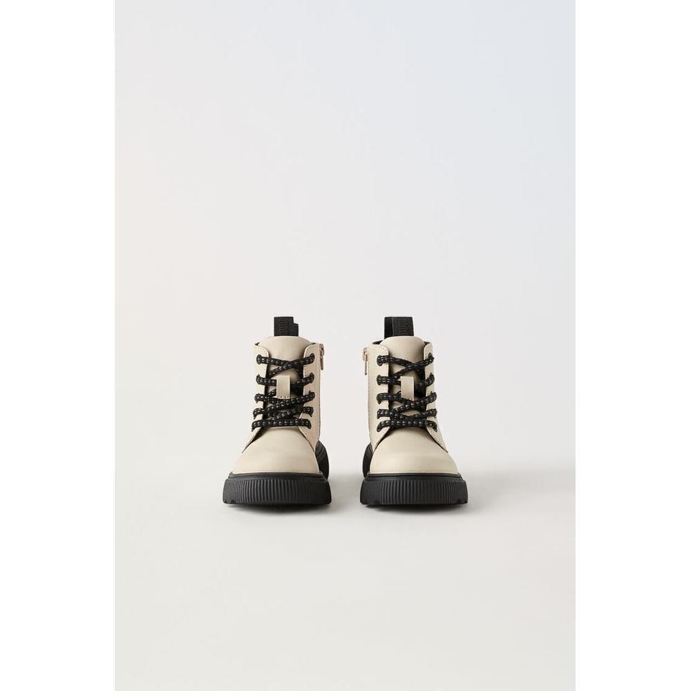 CHUNKY LACE-UP BOOTS - Picture 6 of 6